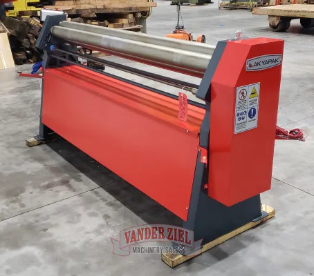 Akyapak 6' x 16 Gauge 3 Roll Initial Pinch Plate Roll - Gallery Thumbnail 8