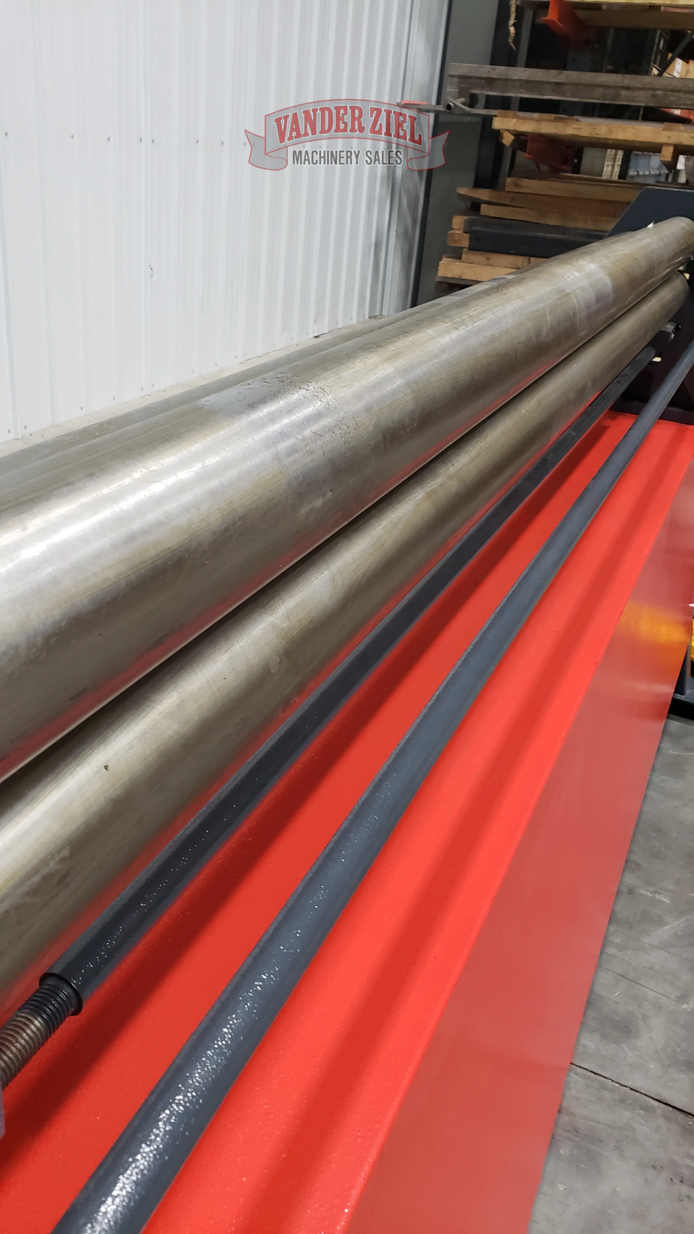 Akyapak 6' x 16 Gauge 3 Roll Initial Pinch Plate Roll - Prefetch Image 40223