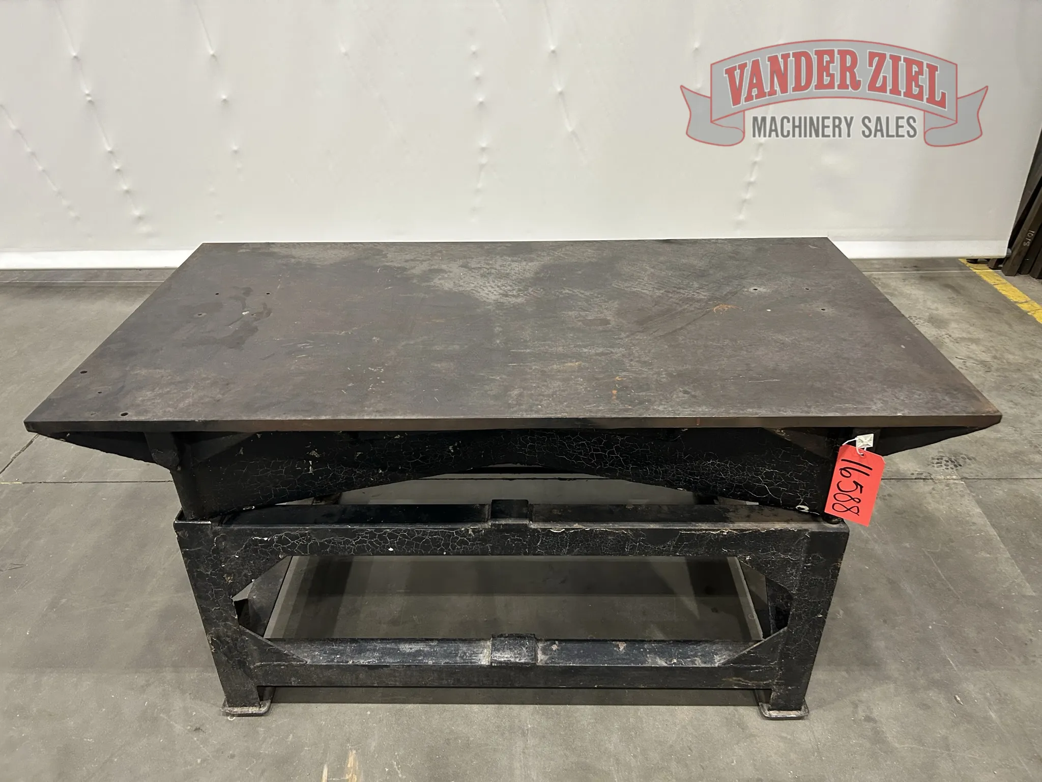 Welding Table, 68" length x 36" depth x 3/4" thick top - Prefetch Image 40429