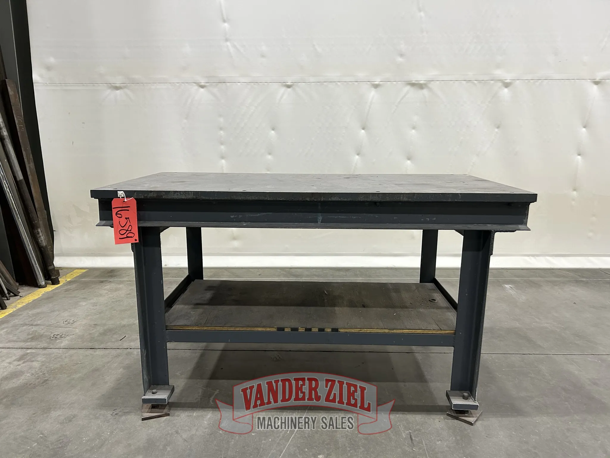 Welding Table, 60.5" length x 30" width x 34.25" height - Main Image 1