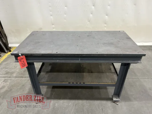 Welding Table, 60.5" length x 30" width x 34.25" height - Gallery Thumbnail 2