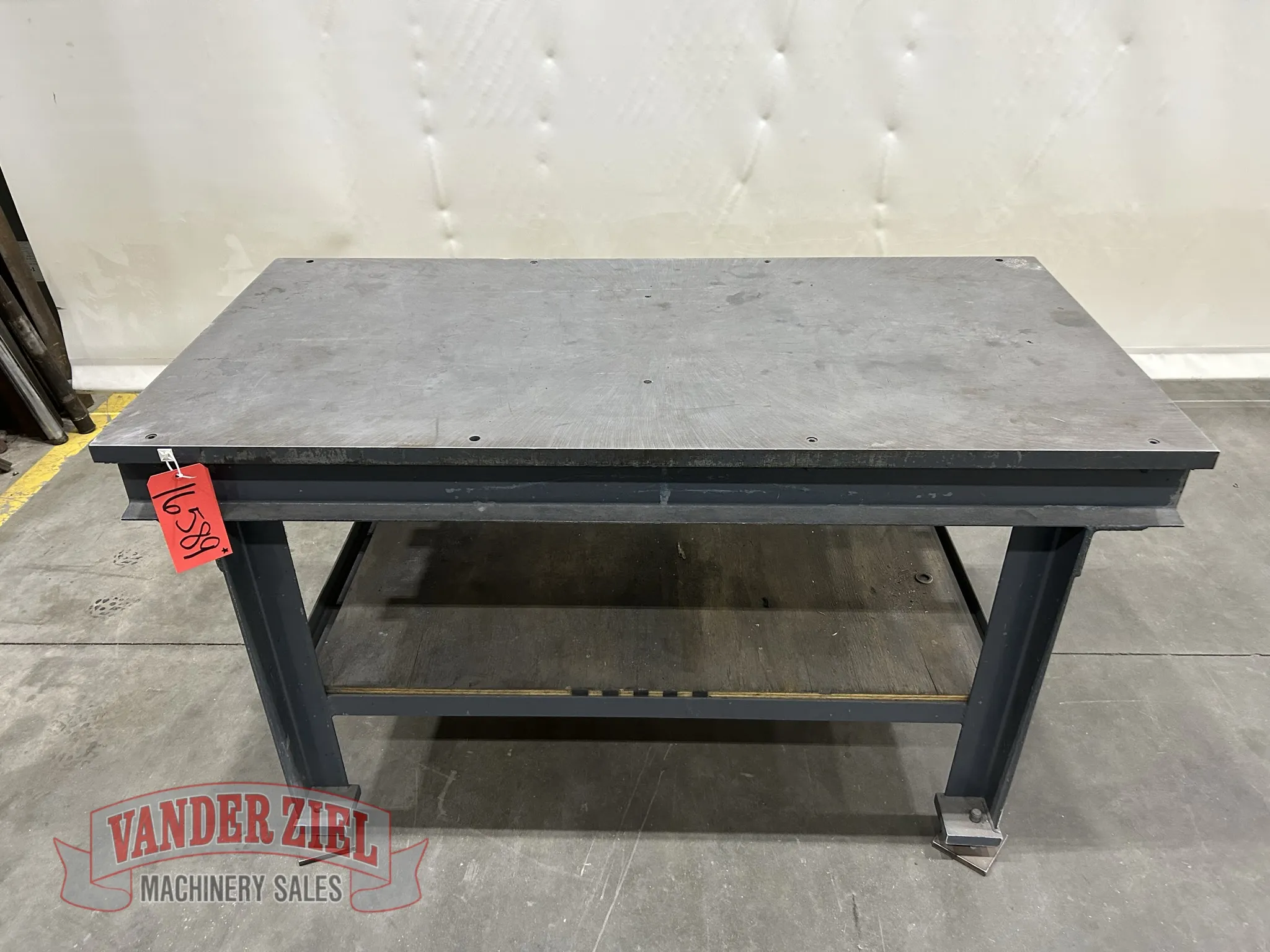 Welding Table, 60.5" length x 30" width x 34.25" height - Prefetch Image 40434