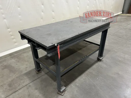 Welding Table, 60.5" length x 30" width x 34.25" height - Gallery Thumbnail 3