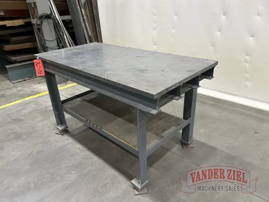 Welding Table, 60.5" length x 30" width x 34.25" height - Gallery Thumbnail 4