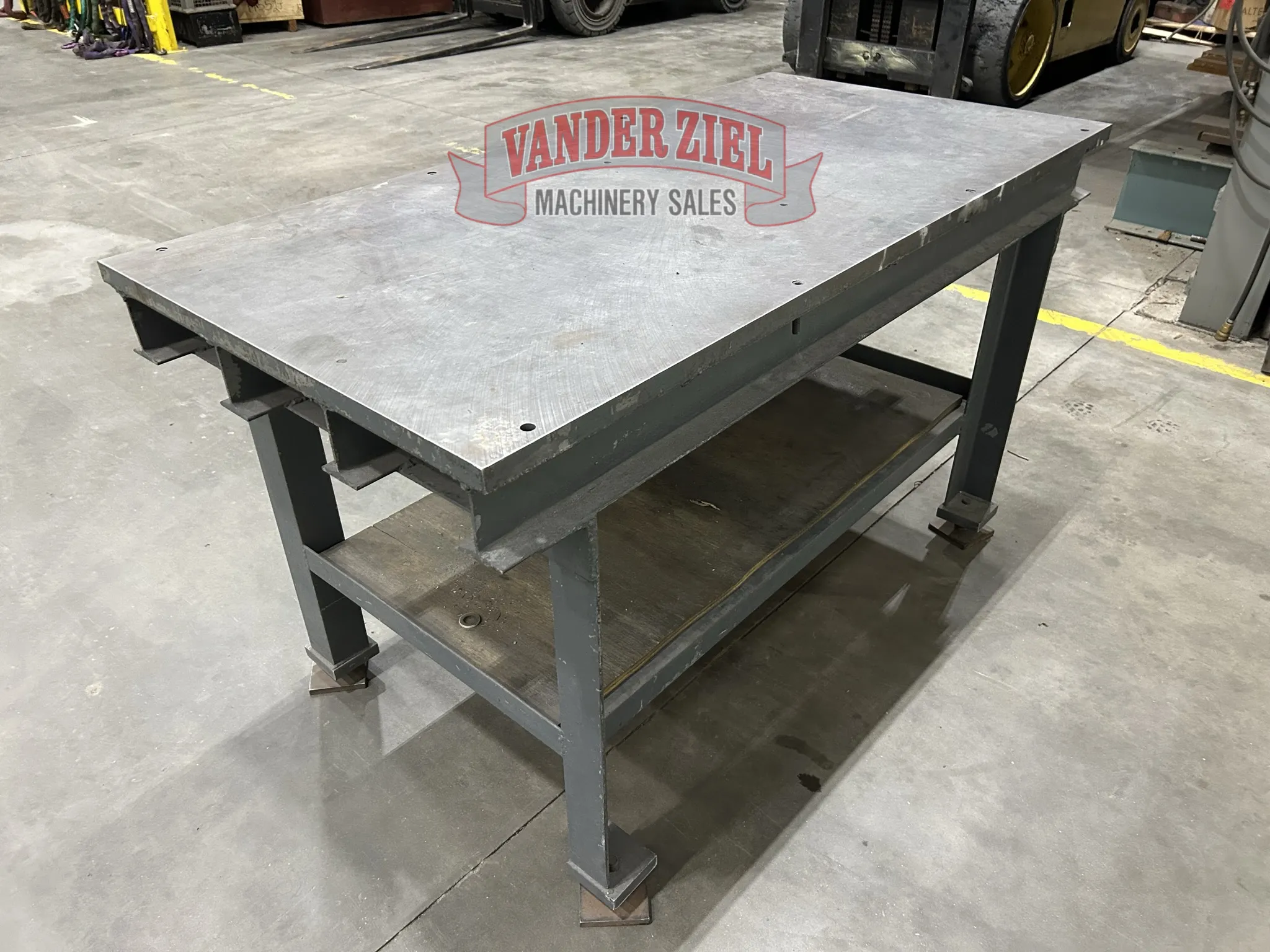 Welding Table, 60.5" length x 30" width x 34.25" height - Prefetch Image 40437