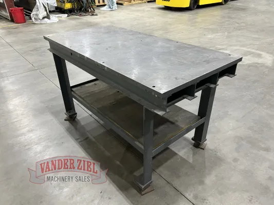 Welding Table, 60.5" length x 30" width x 34.25" height - Gallery Thumbnail 6