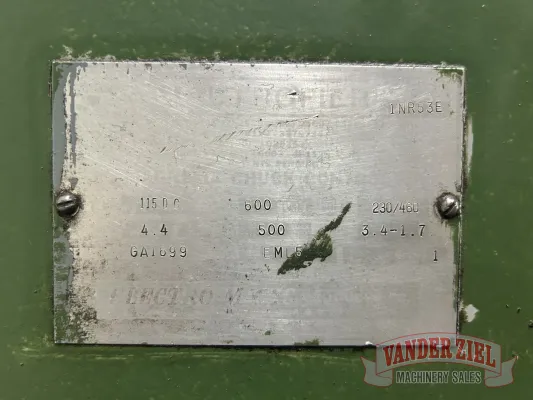Gallmeyer & Livingston 16” x 36” Hydraulic Surface Grinder, Model 579 - Gallery Thumbnail 9