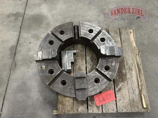 Cushman 24" 4 Jaw Chuck, 12" Bore