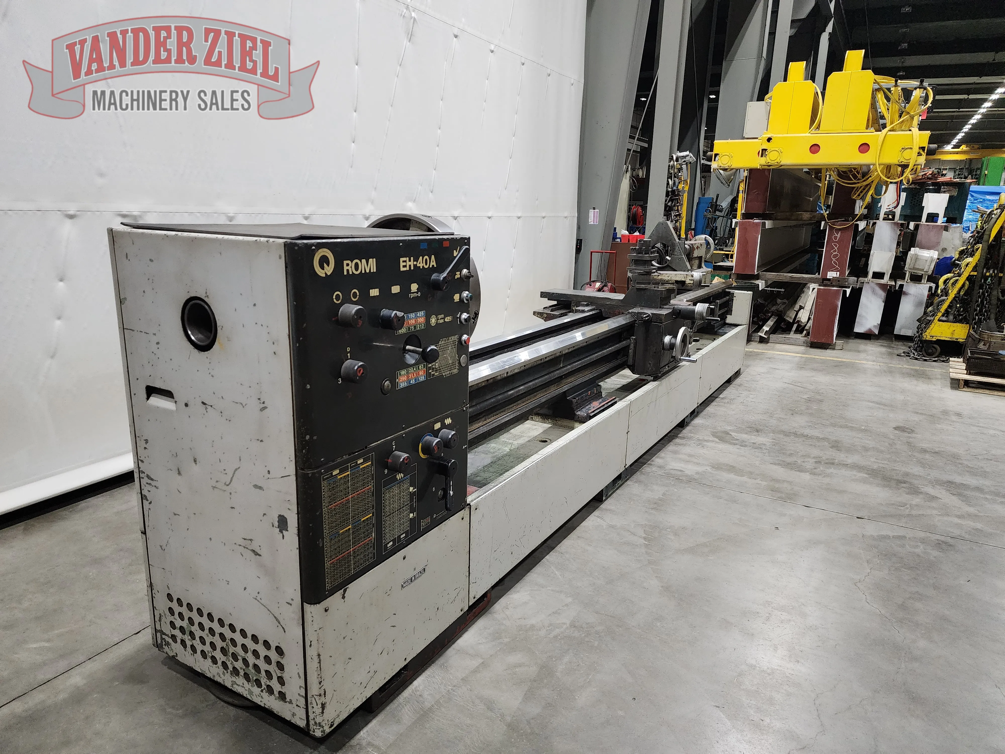 Romi 26" x 160" Lathe, model EH-40A - Prefetch Image 40794