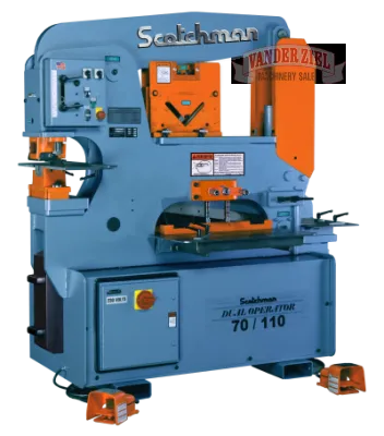 Scotchman 70 Ton Dual Operator Ironworker, Model DO 70/110-24M - NEW