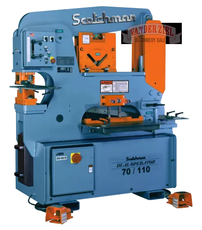 Scotchman 70 Ton Dual Operator Ironworker, Model DO 70/110-24M - NEW - Main Image 1