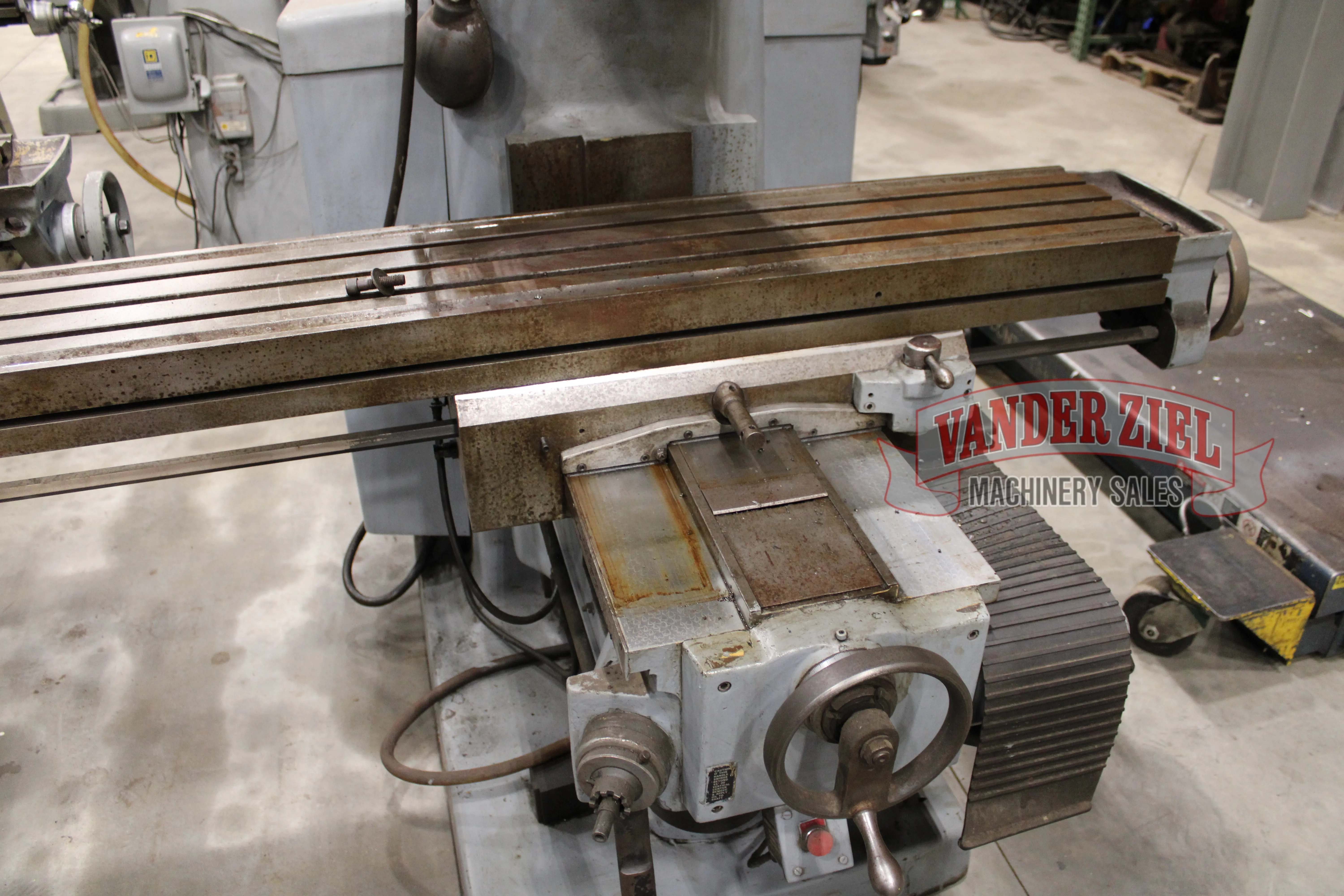 Bridgeport Series II Vertical Knee Mill, 11″ x 58″ Table, 4 HP - Prefetch Image 41020
