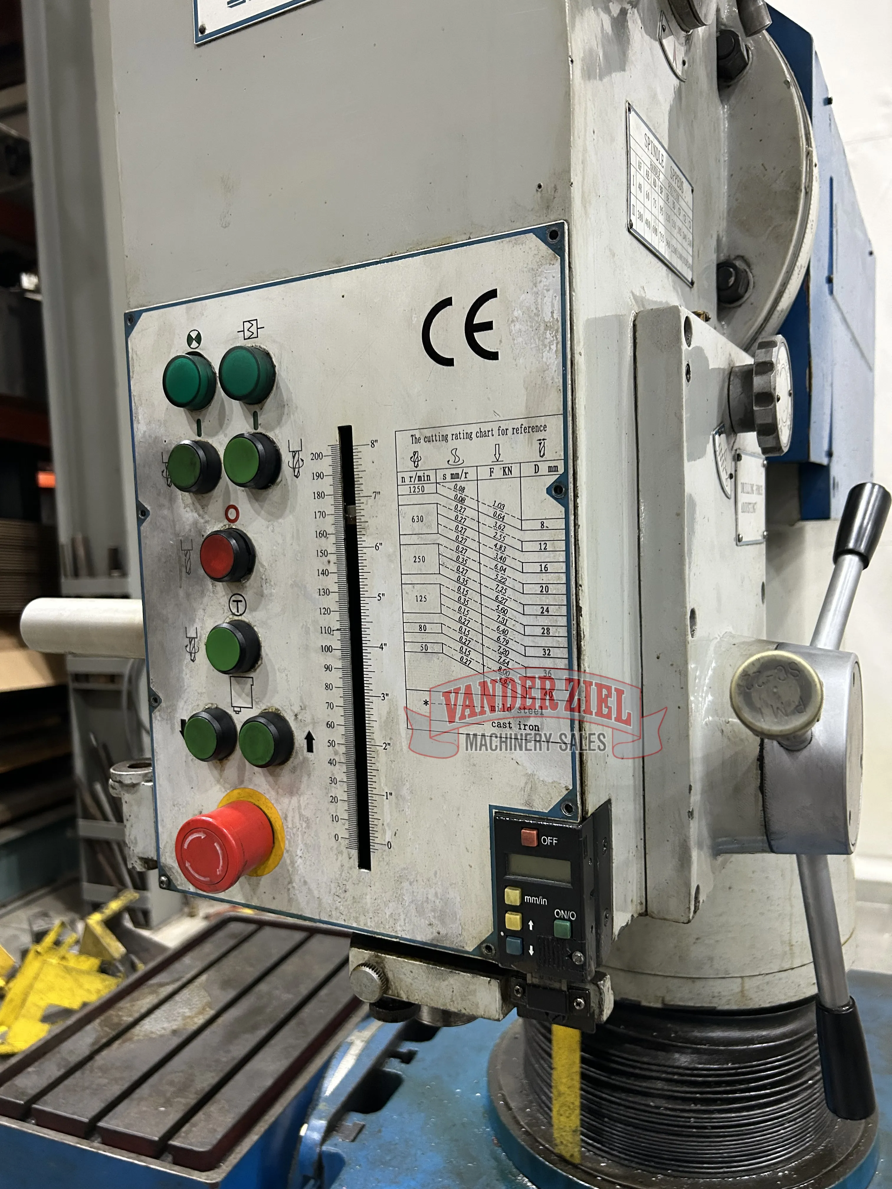 Sliding Ram Radial Drill, Model Z5040B - Prefetch Image 41313