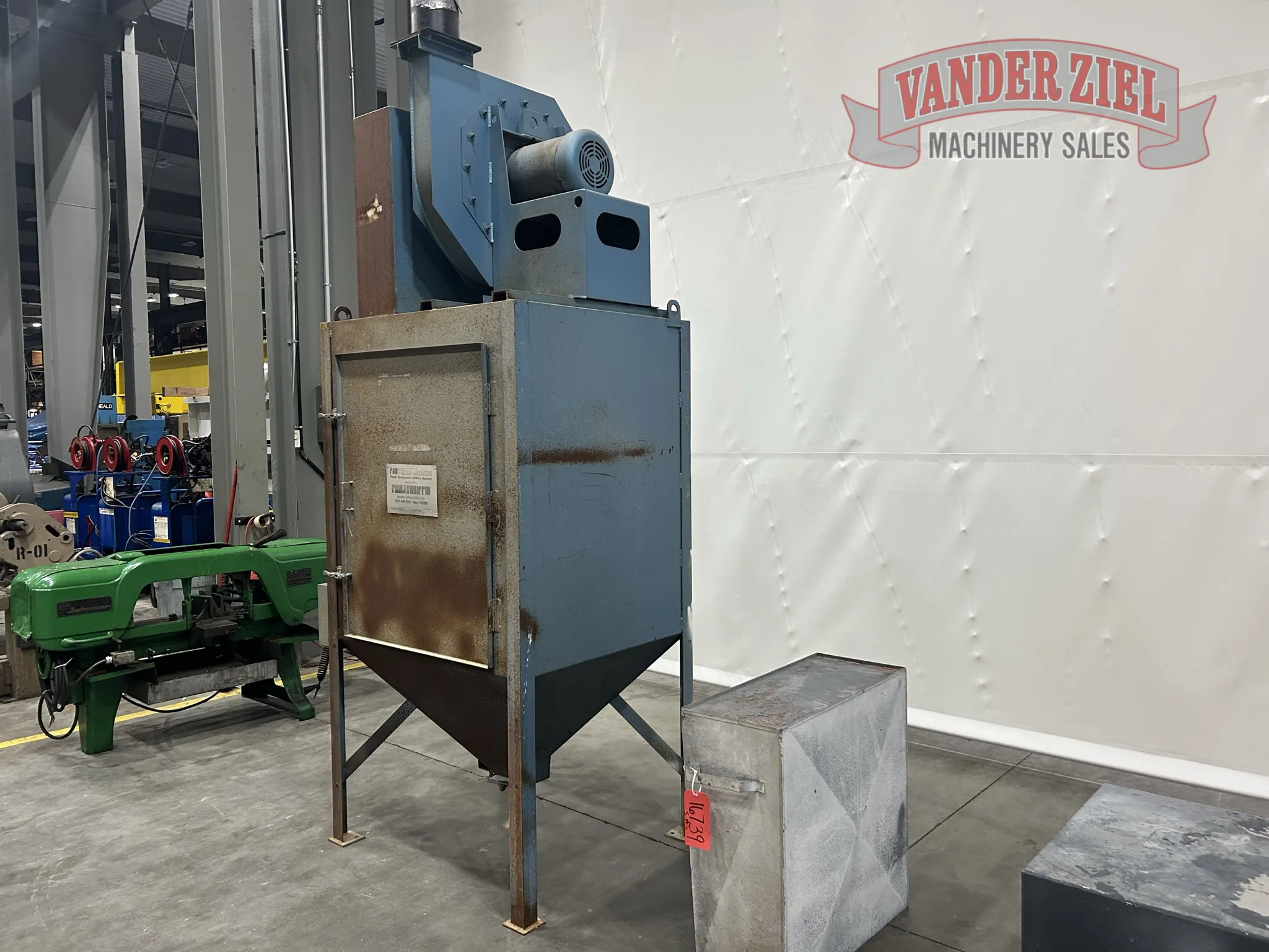 Media Blast & Recovery System, Model PRAM 11 - Prefetch Image 41317