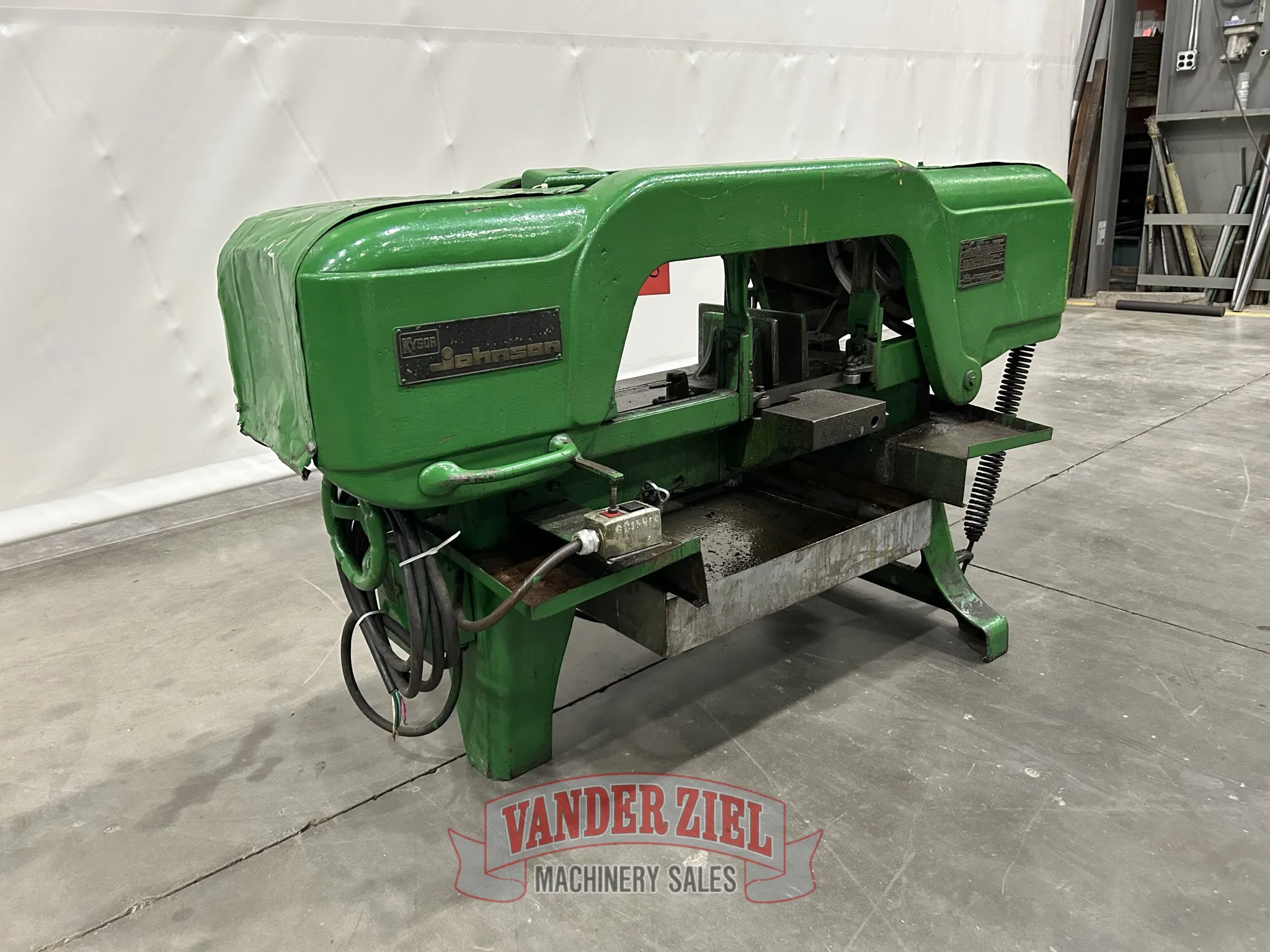Dake Johnson 10″ x 18″ Horizontal Bandsaw, Model J - Prefetch Image 41343