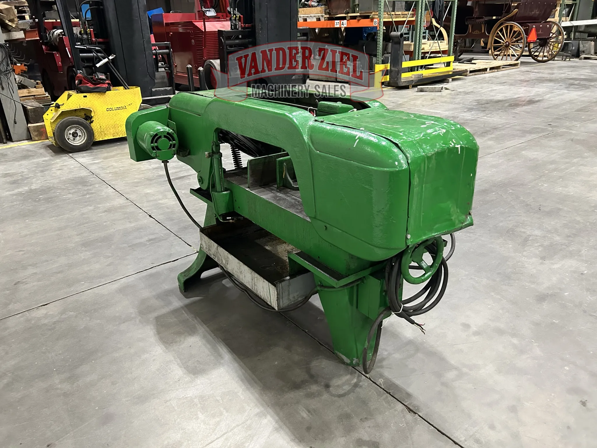 Dake Johnson 10″ x 18″ Horizontal Bandsaw, Model J - Prefetch Image 41346