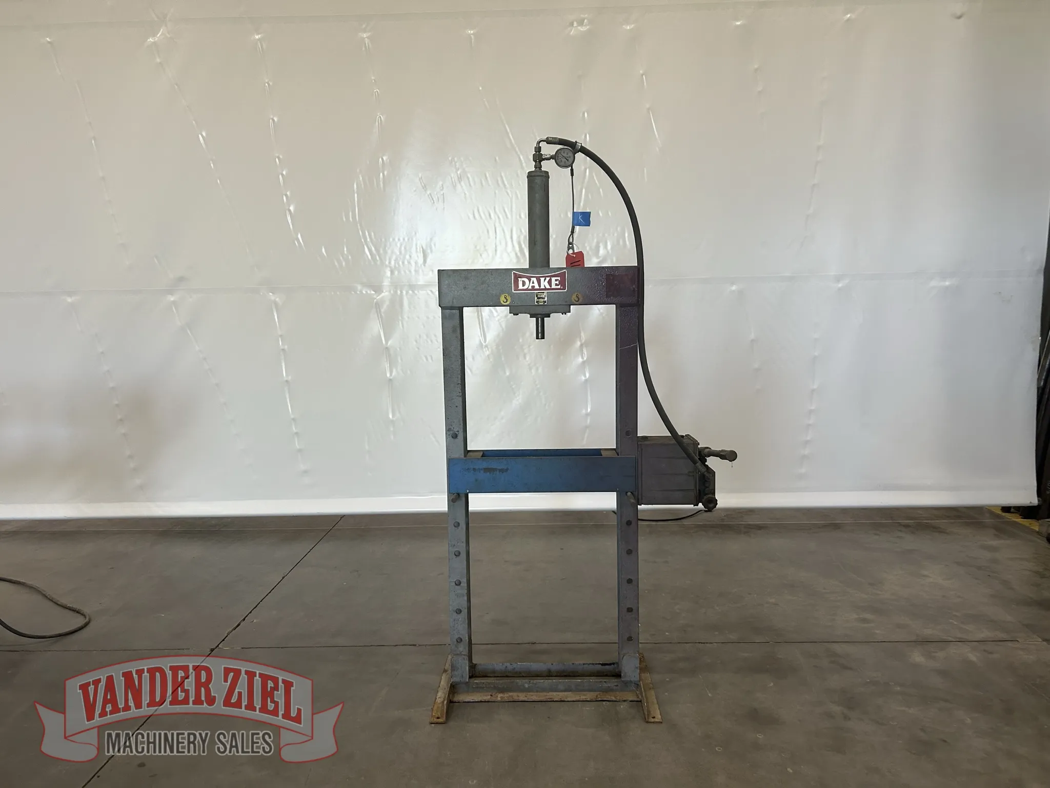 Dake 10 Ton H-Frame Press Model: Force E10 - Main Image 1
