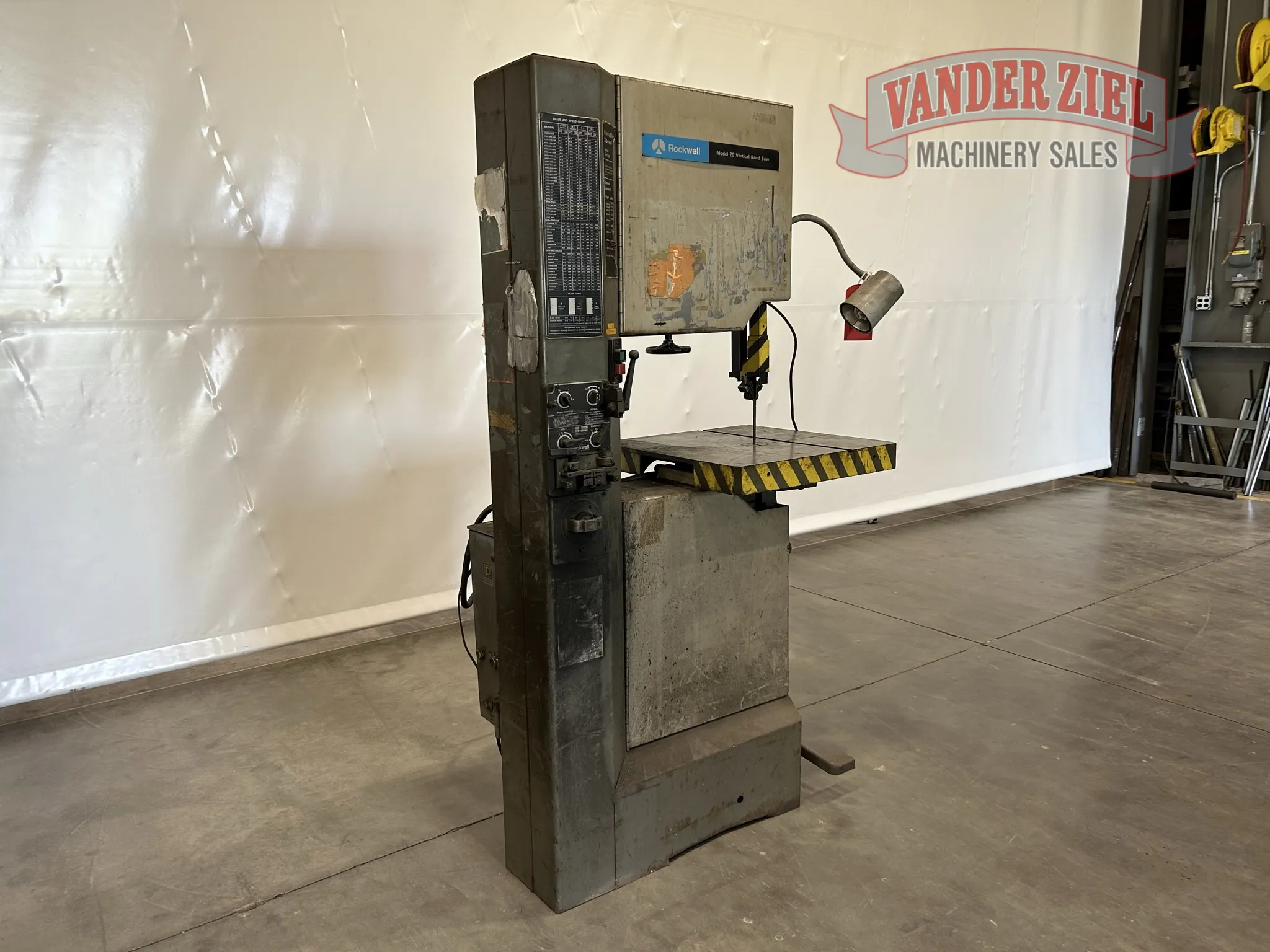 Rockwell Vertical Saw, Model 20 - Prefetch Image 41458