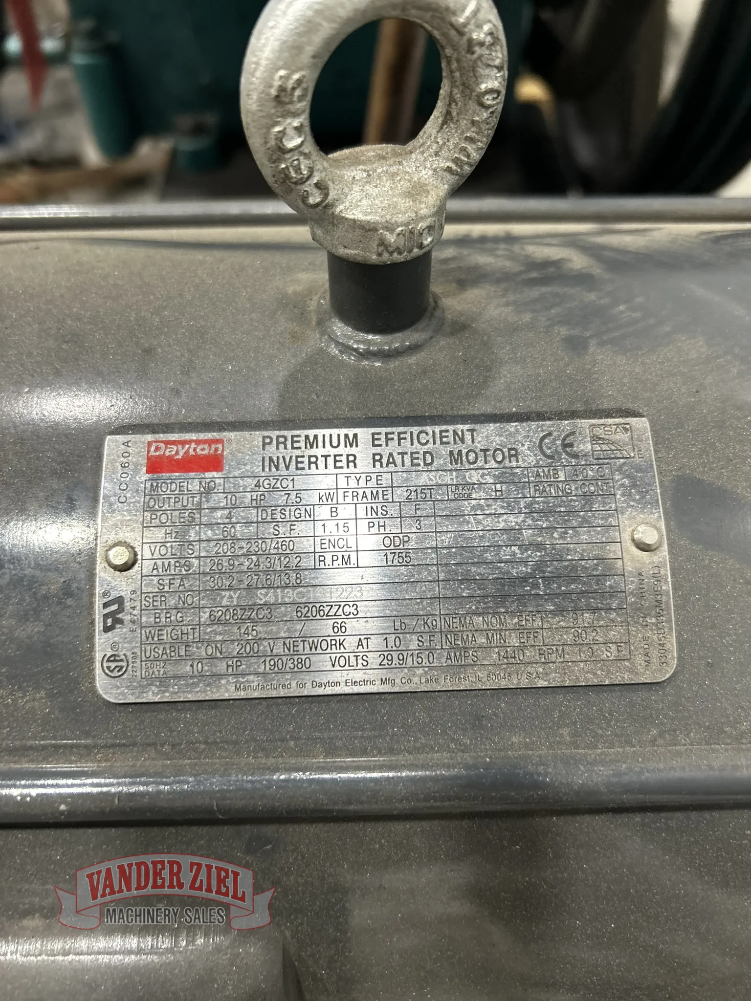 Curtis 10 HP Air Compressor - Prefetch Image 41532
