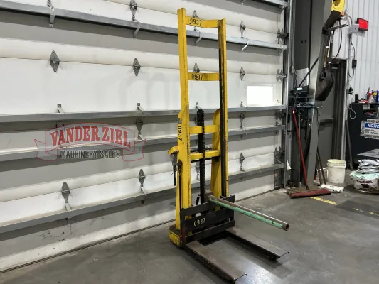Big-Joe 1000LB Hydraulic Stacker, Model 2178 - Gallery Thumbnail 4