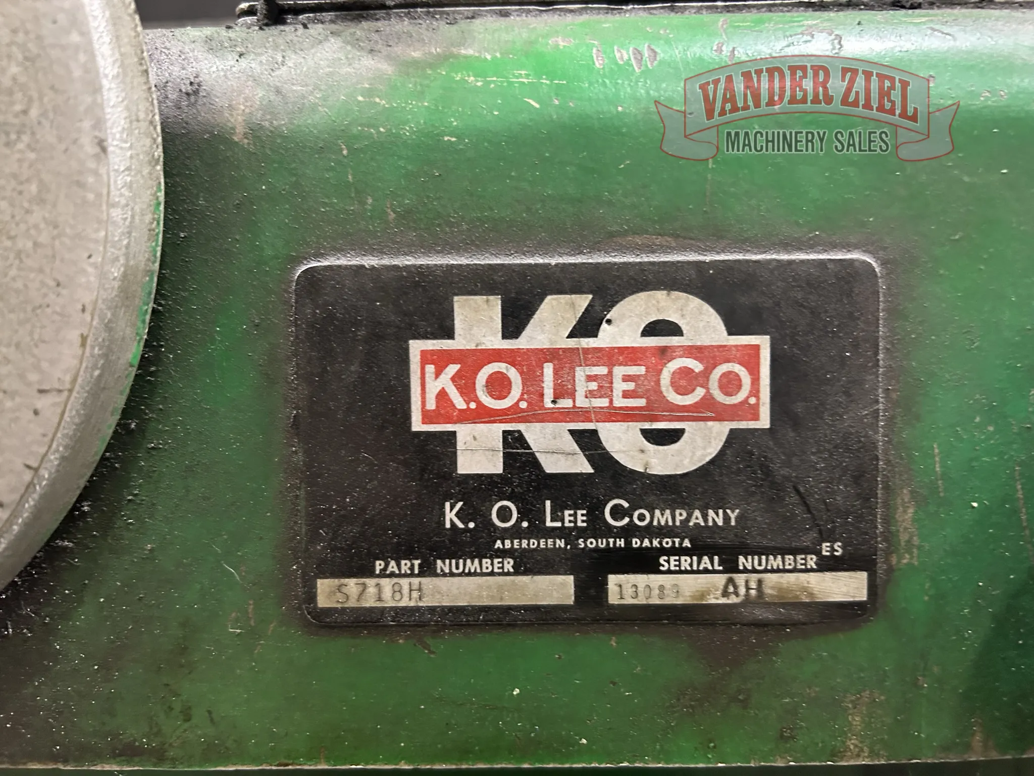 K.O. Lee Surface Grinder, Model S718H - Prefetch Image 41594
