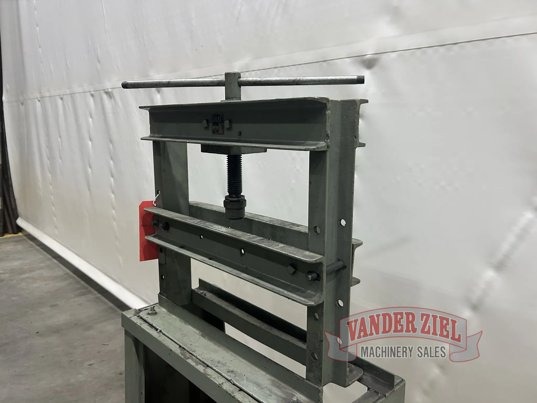H-Frame Press, Model UT10-A - Prefetch Image 41605