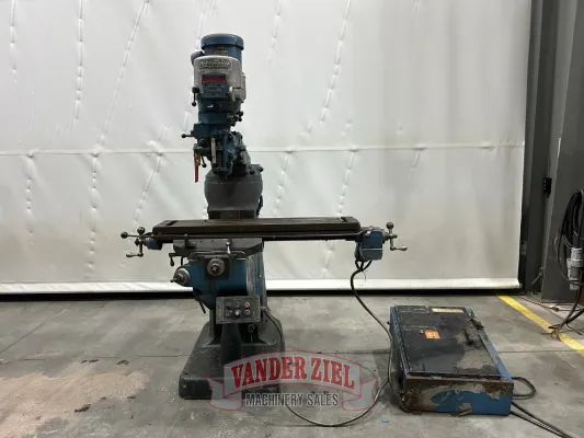 Bridgeport Series I Vertical Knee Mill, 9” X 42” Table, 2 HP