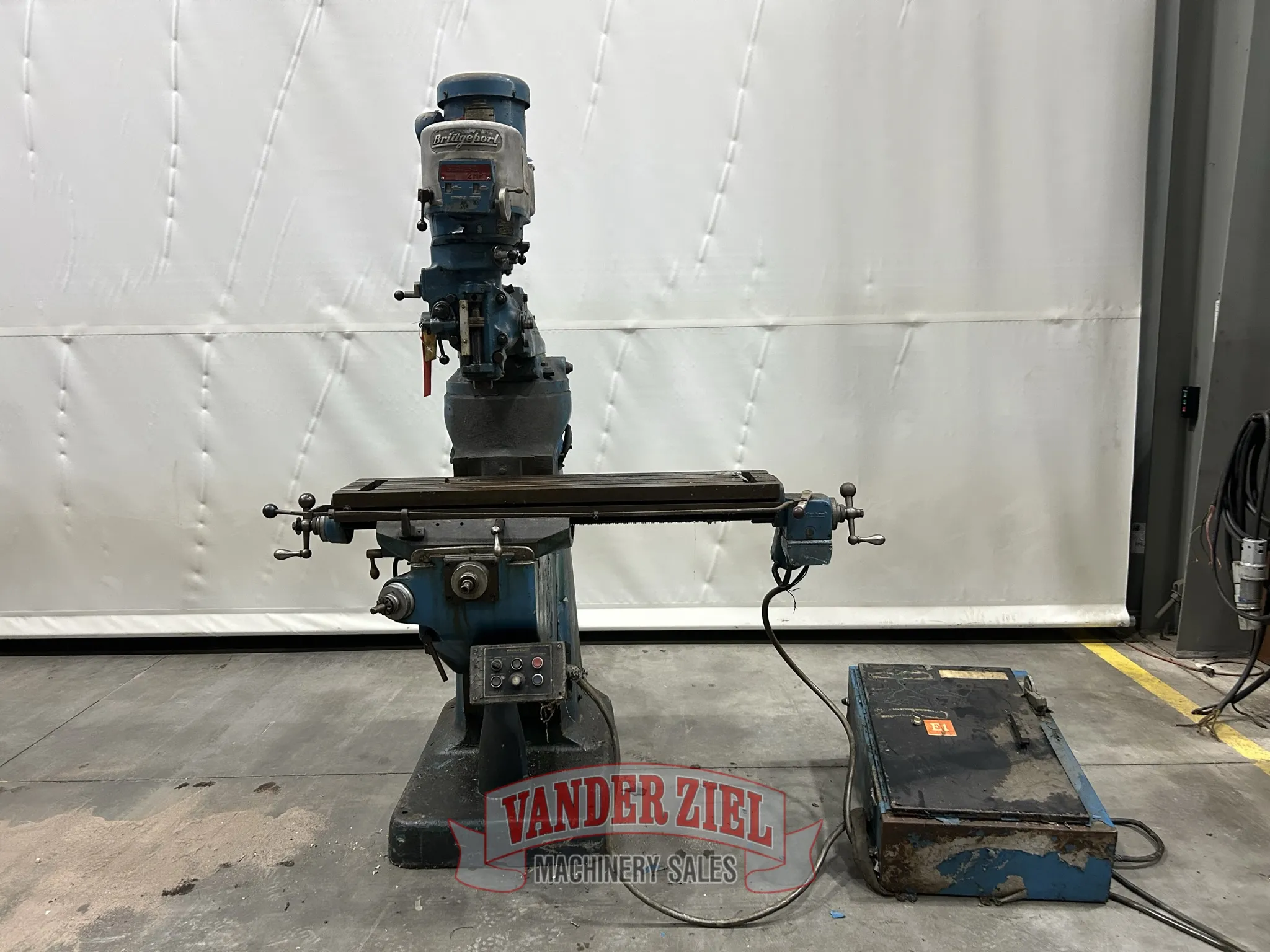 Bridgeport Series I Vertical Knee Mill, 9” X 42” Table, 2 HP - Main Image 1