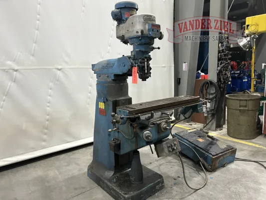Bridgeport Series I Vertical Knee Mill, 9” X 42” Table, 2 HP - Gallery Thumbnail 2