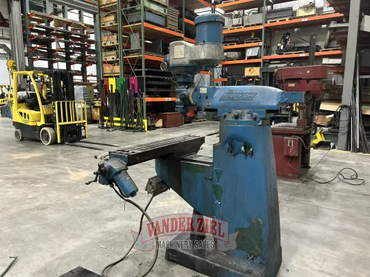 Bridgeport Series I Vertical Knee Mill, 9” X 42” Table, 2 HP - Gallery Thumbnail 5