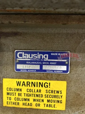 Clausing 15" Drill Press, Model 1767 - Gallery Thumbnail 7