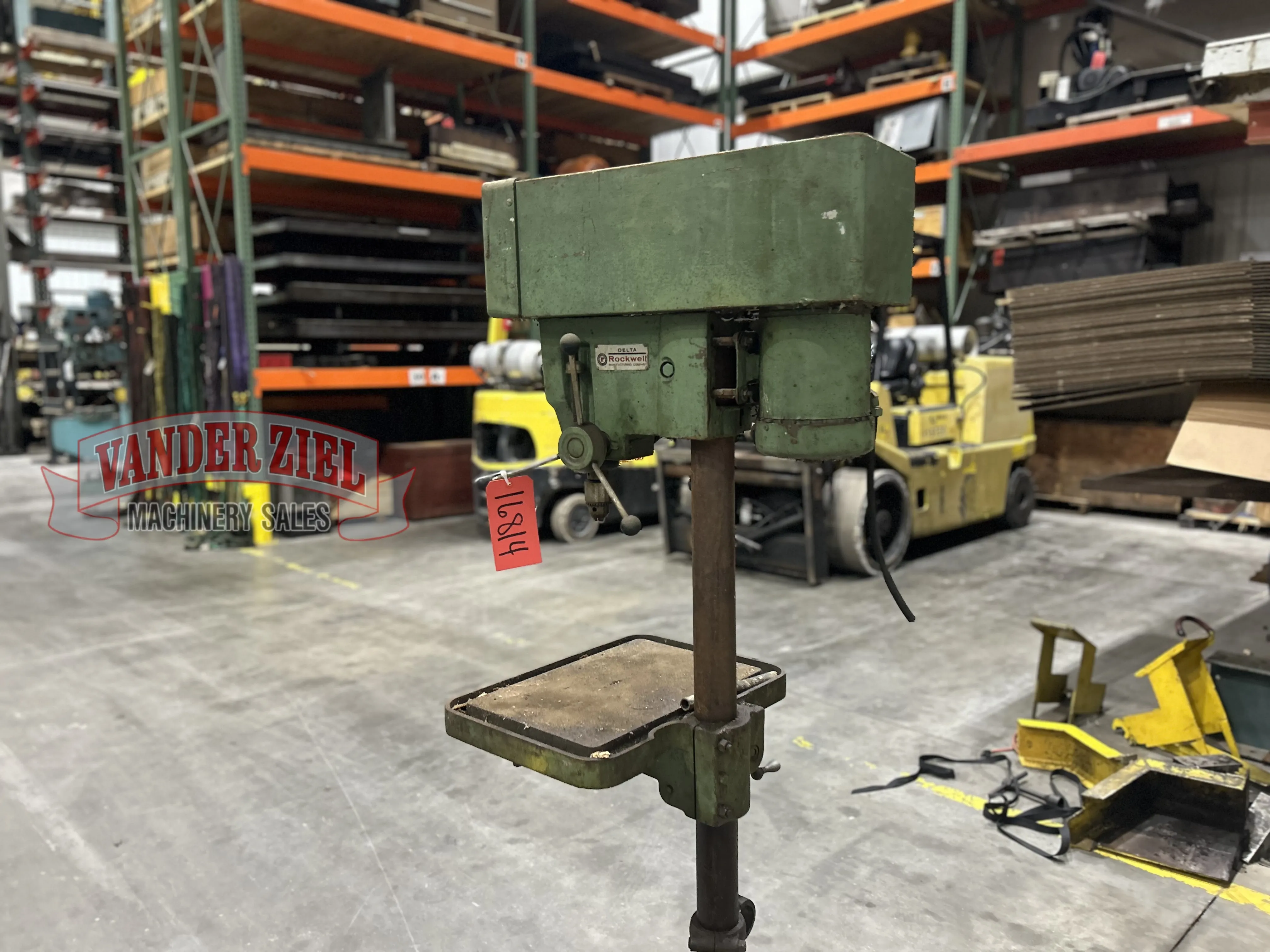 Delta Rockwell Drill Press, Model 15-655 - Prefetch Image 41868