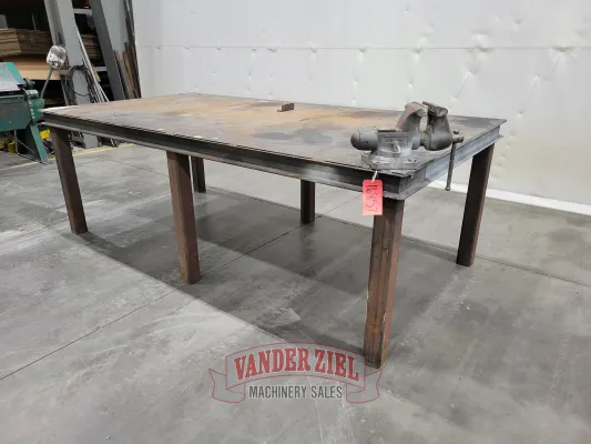 Welding Table with Wilton 6" Vise - Gallery Thumbnail 2