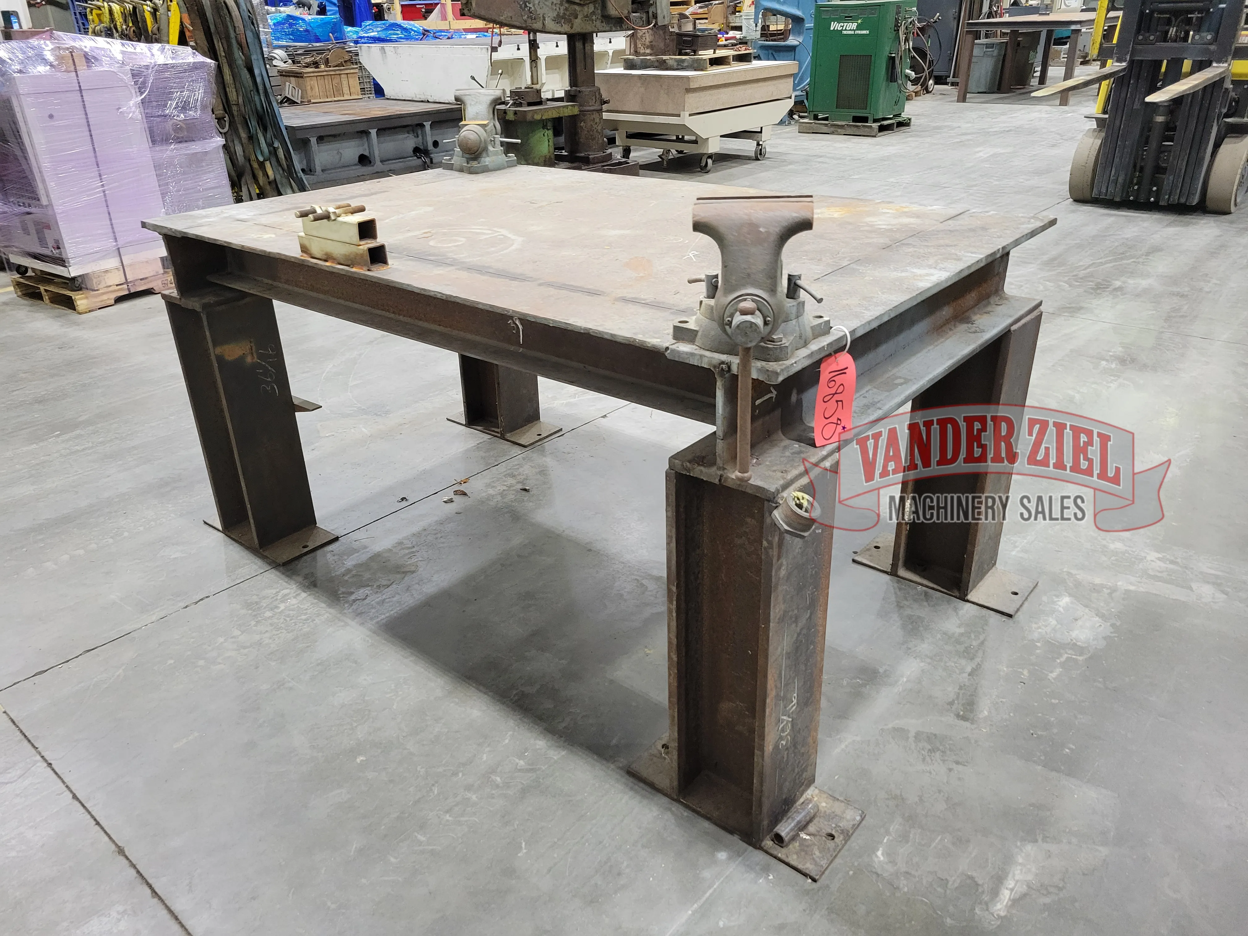 Welding Table with Wilton 6" Vise - Prefetch Image 42012