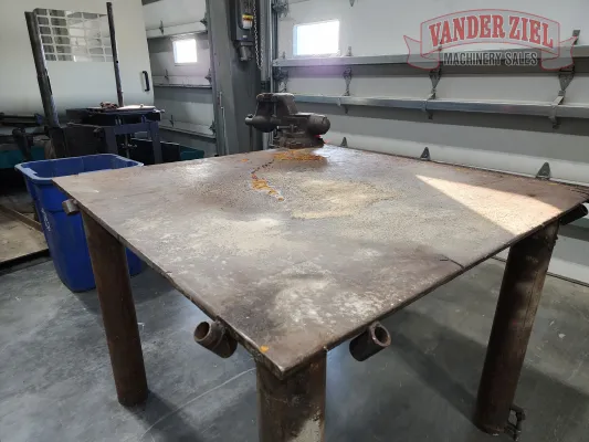 Welding Table with Wilton 6" Vise - Gallery Thumbnail 2