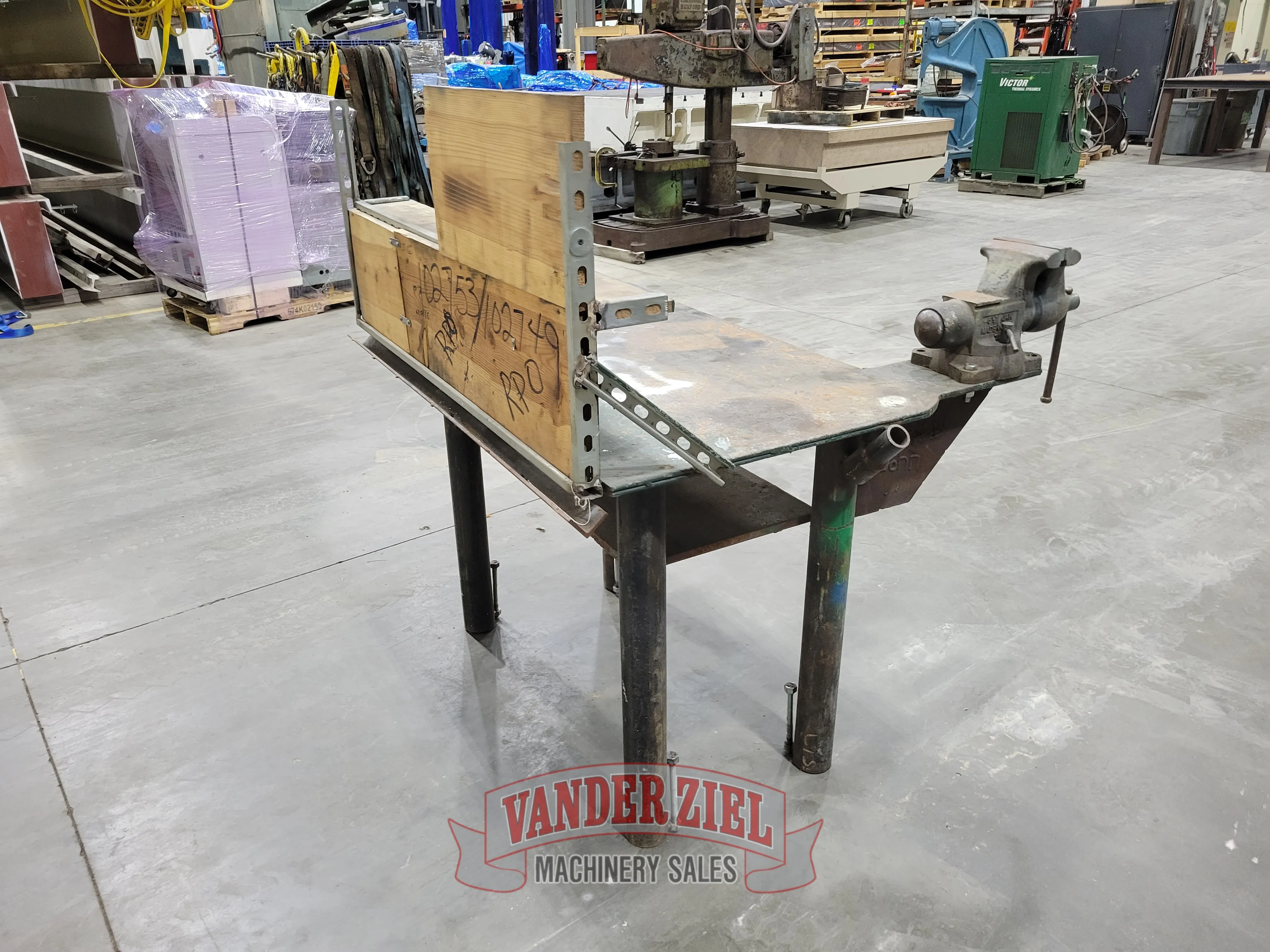 Welding Table with Wilton 6" Vise - Prefetch Image 42047