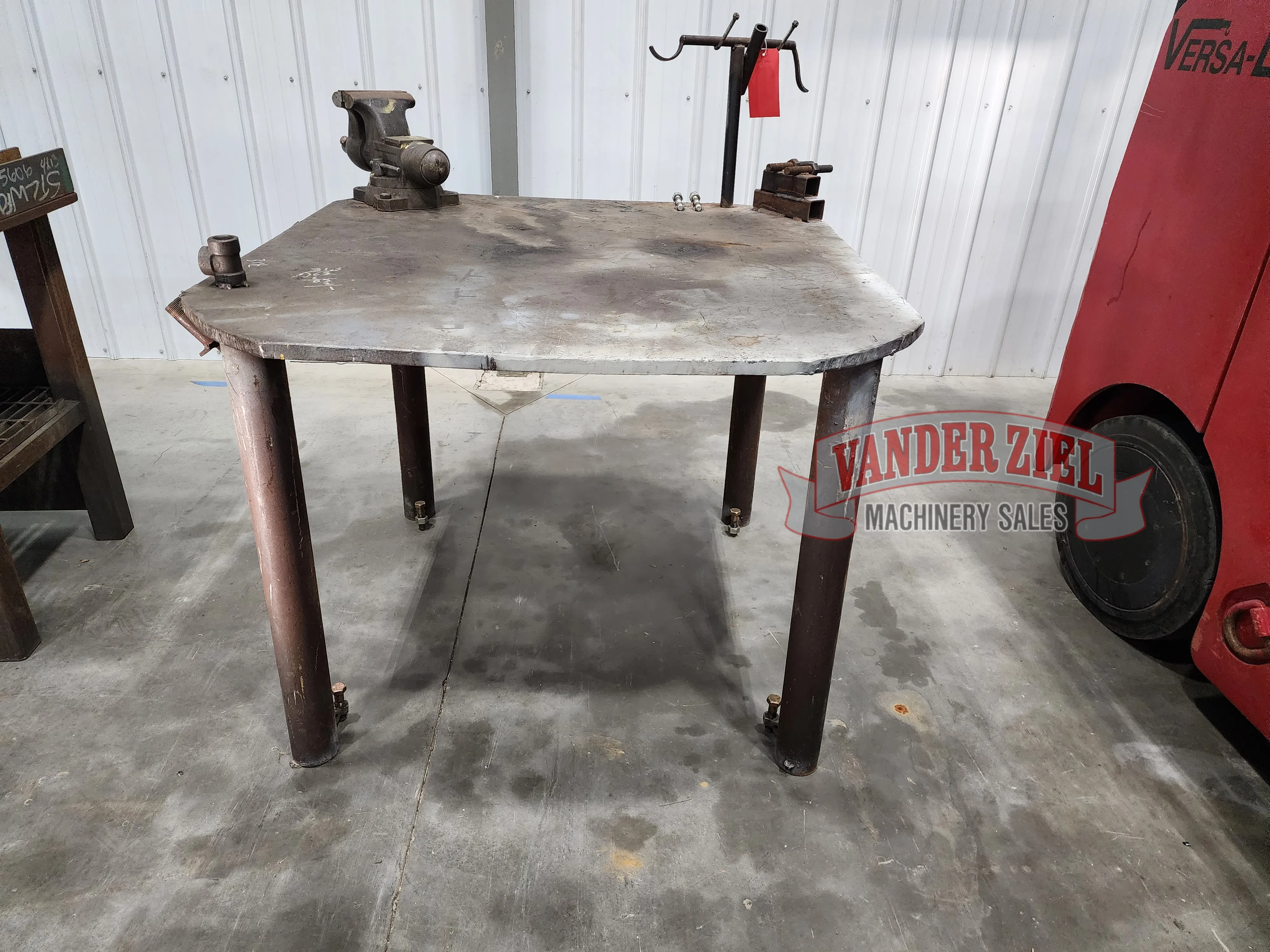 Welding Table with Wilton 6" Vise - Main Image 1