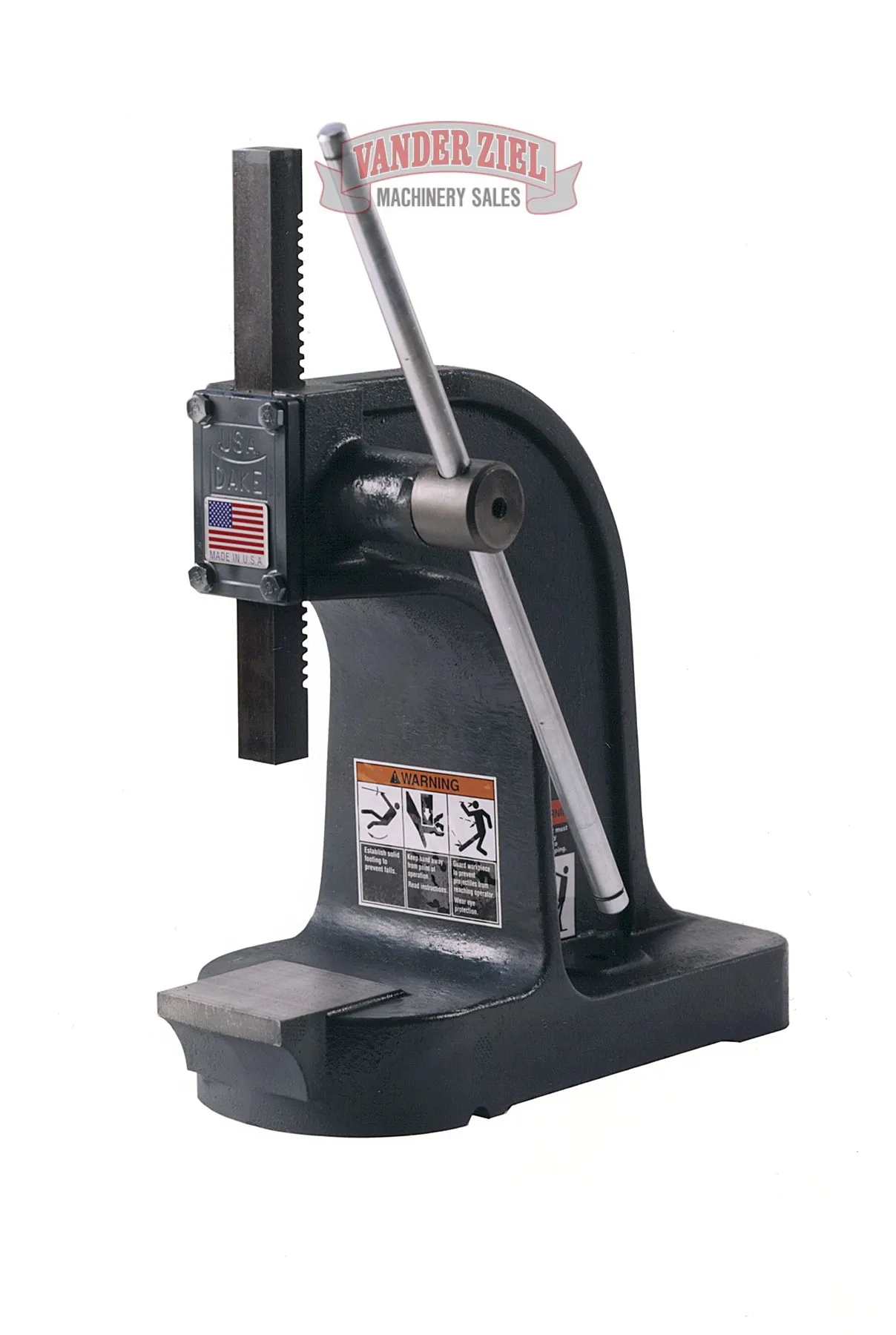 Dake 1.5 Ton Single Lever Arbor Press, Model Y - NEW - Main Image 1