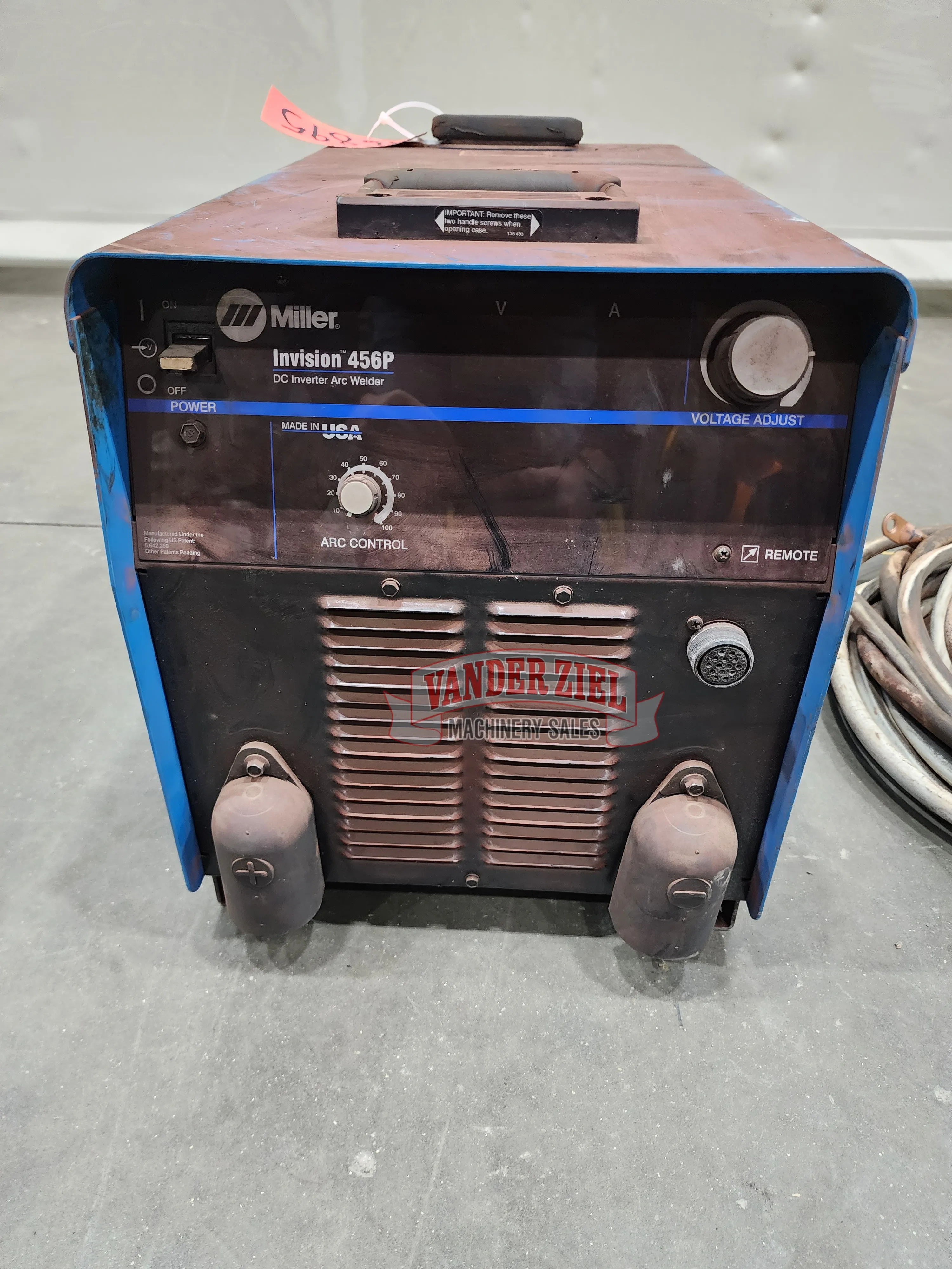 Miller Invision 456P DC Inverter Arc Welder - Prefetch Image 42138