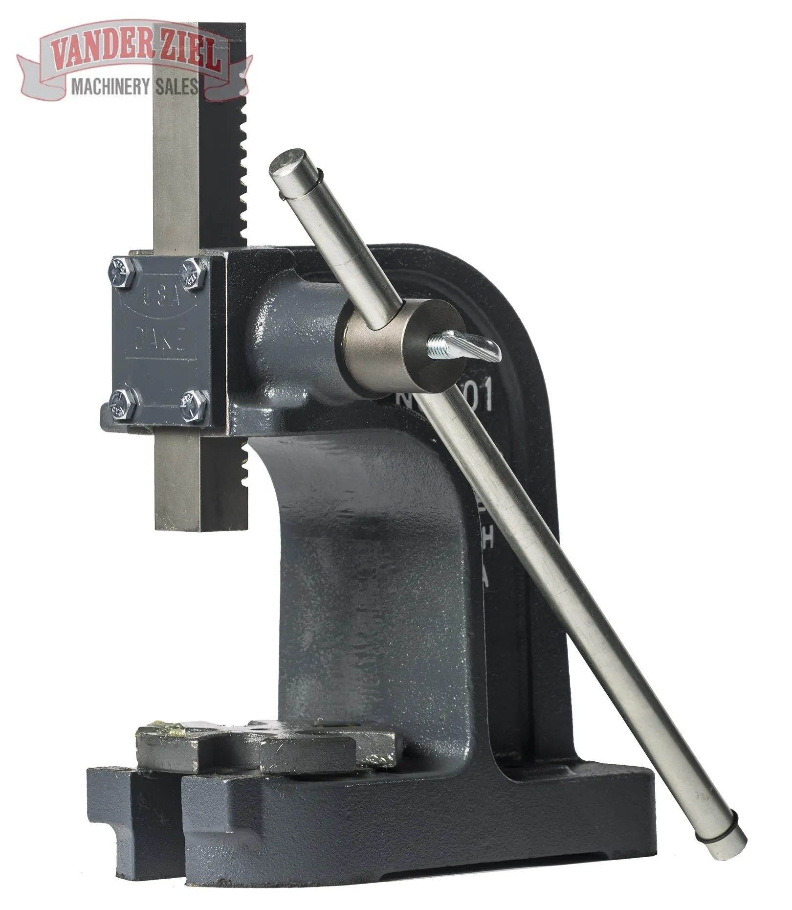 Dake 1 Ton Single Lever Arbor Press, Model 00 - NEW - Main Image 1