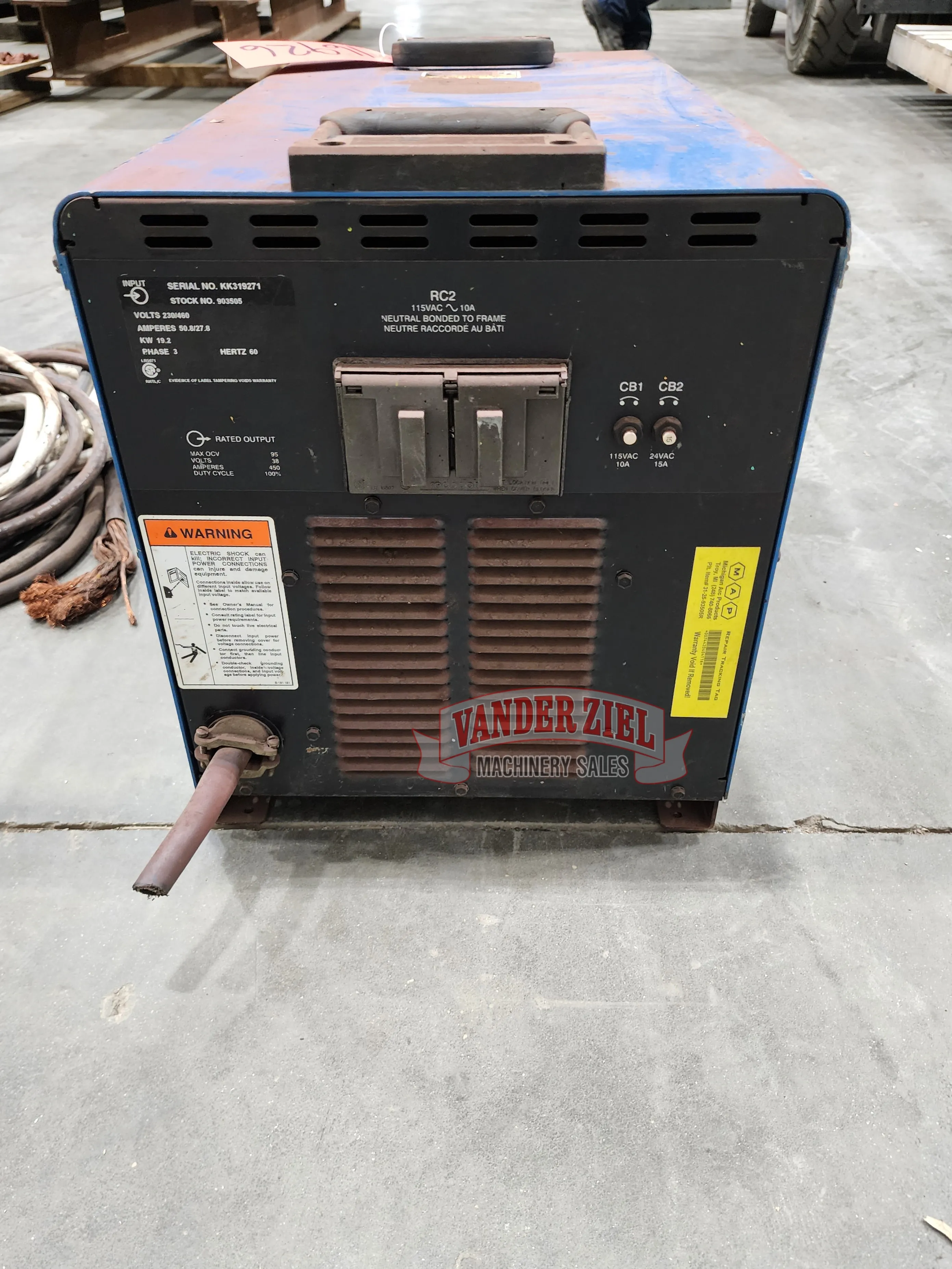 Miller Invision 456P DC Inverter Arc Welder - Prefetch Image 42333