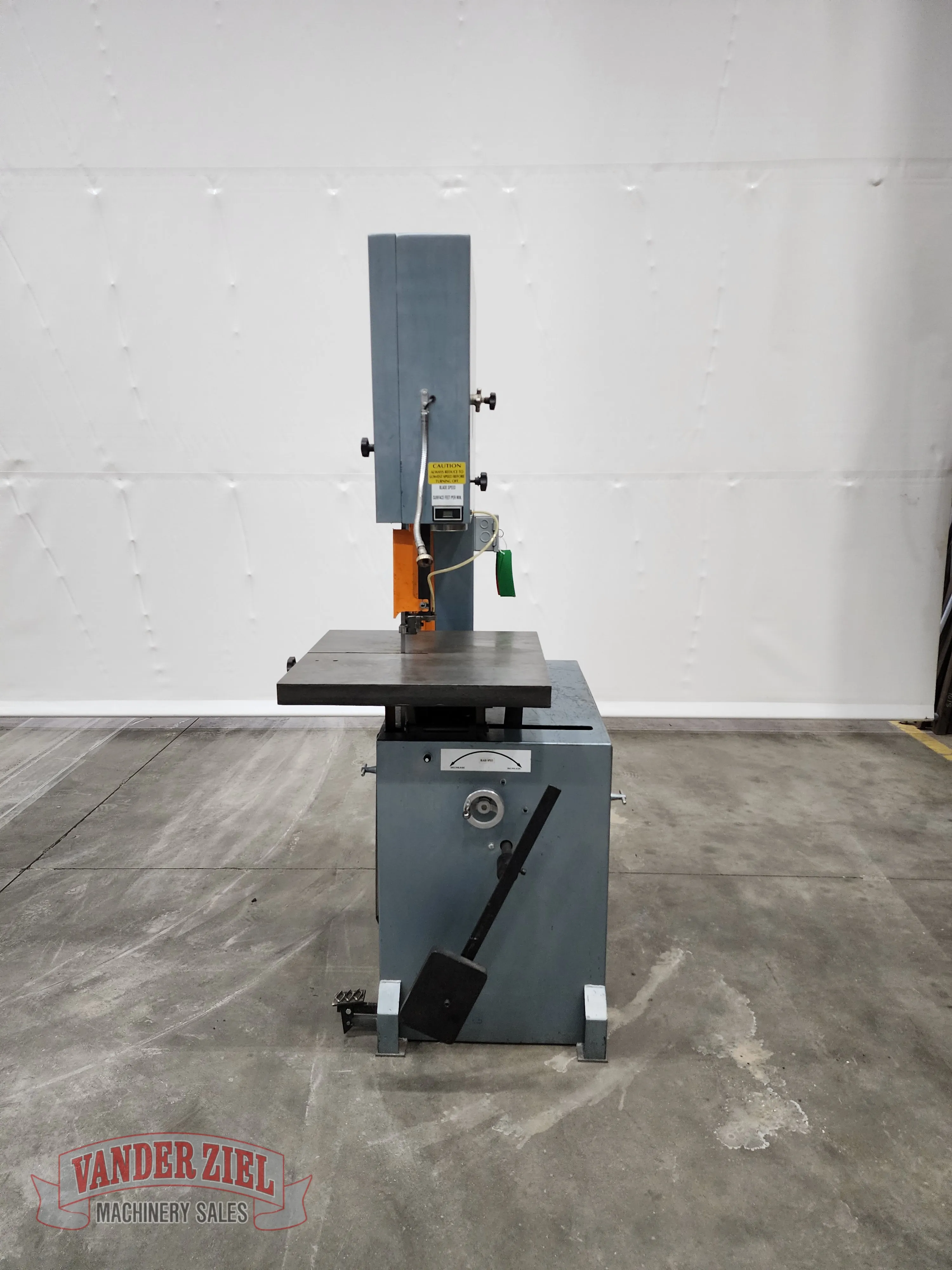 Roll-In Journeyman 20" Vertical Bandsaw, Model 95001JM - Prefetch Image 42368
