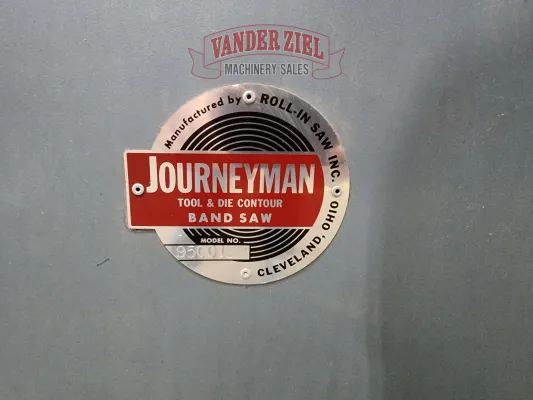 Roll-In Journeyman 20" Vertical Bandsaw, Model 95001JM - Gallery Thumbnail 8
