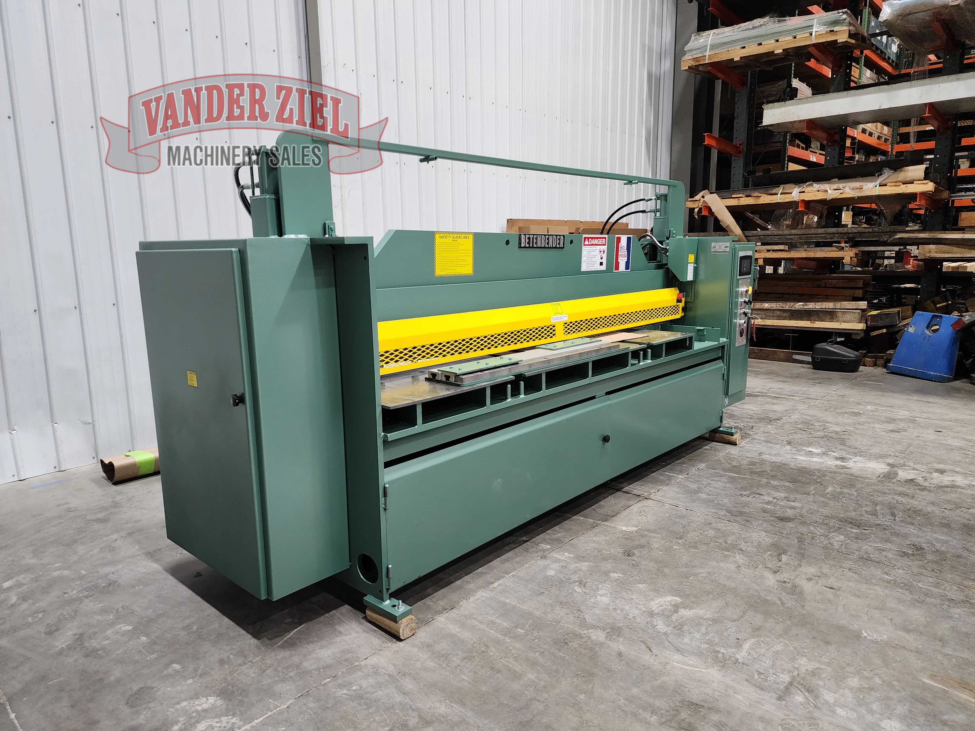 Betenbender 10' x 1/4" Low Profile Shear, Model 10'-250 - Prefetch Image 42397