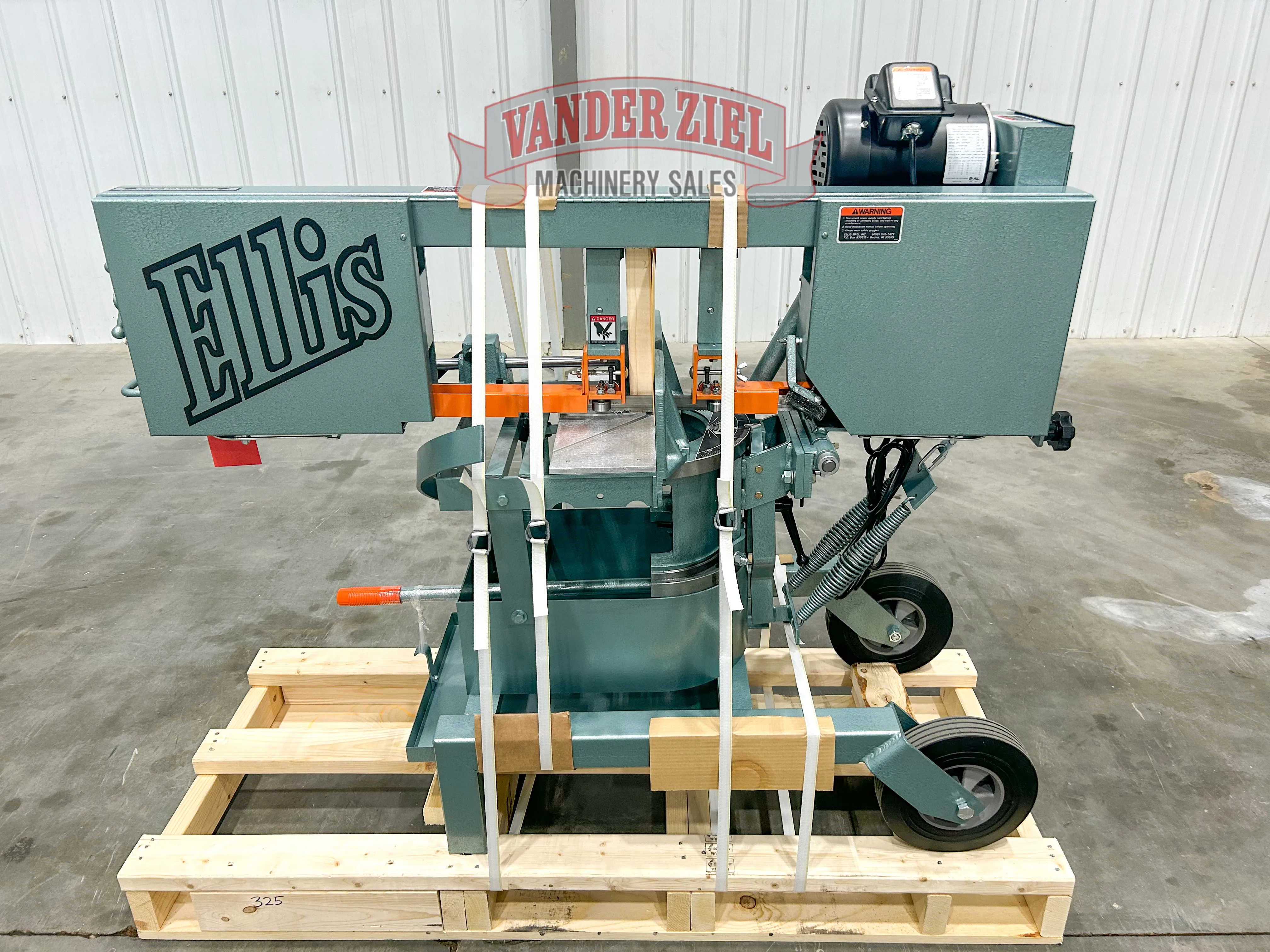 Ellis 9" x 10" Horizontal Saw, Model 1600 - NEW - Prefetch Image 42423