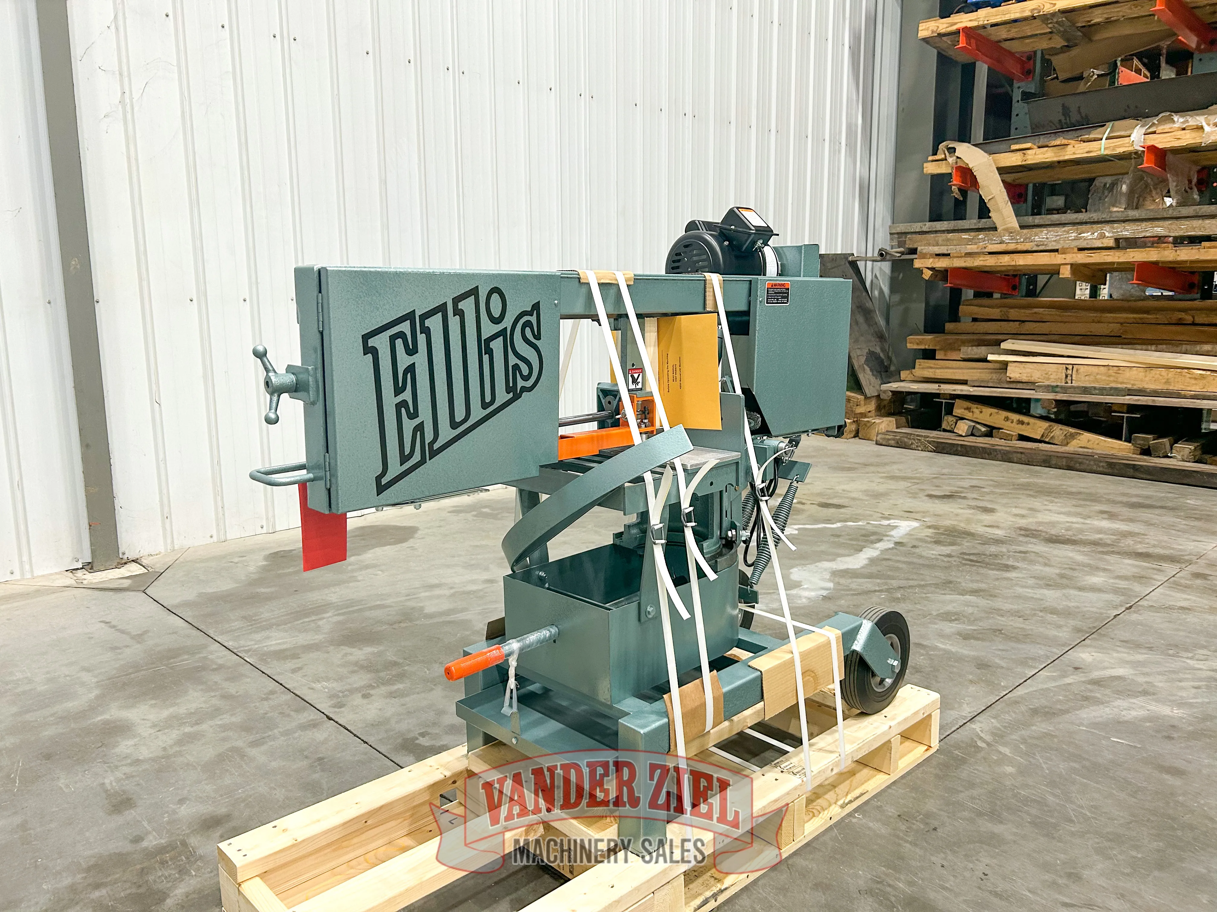 Ellis 9" x 10" Horizontal Saw, Model 1600 - NEW - Prefetch Image 42432