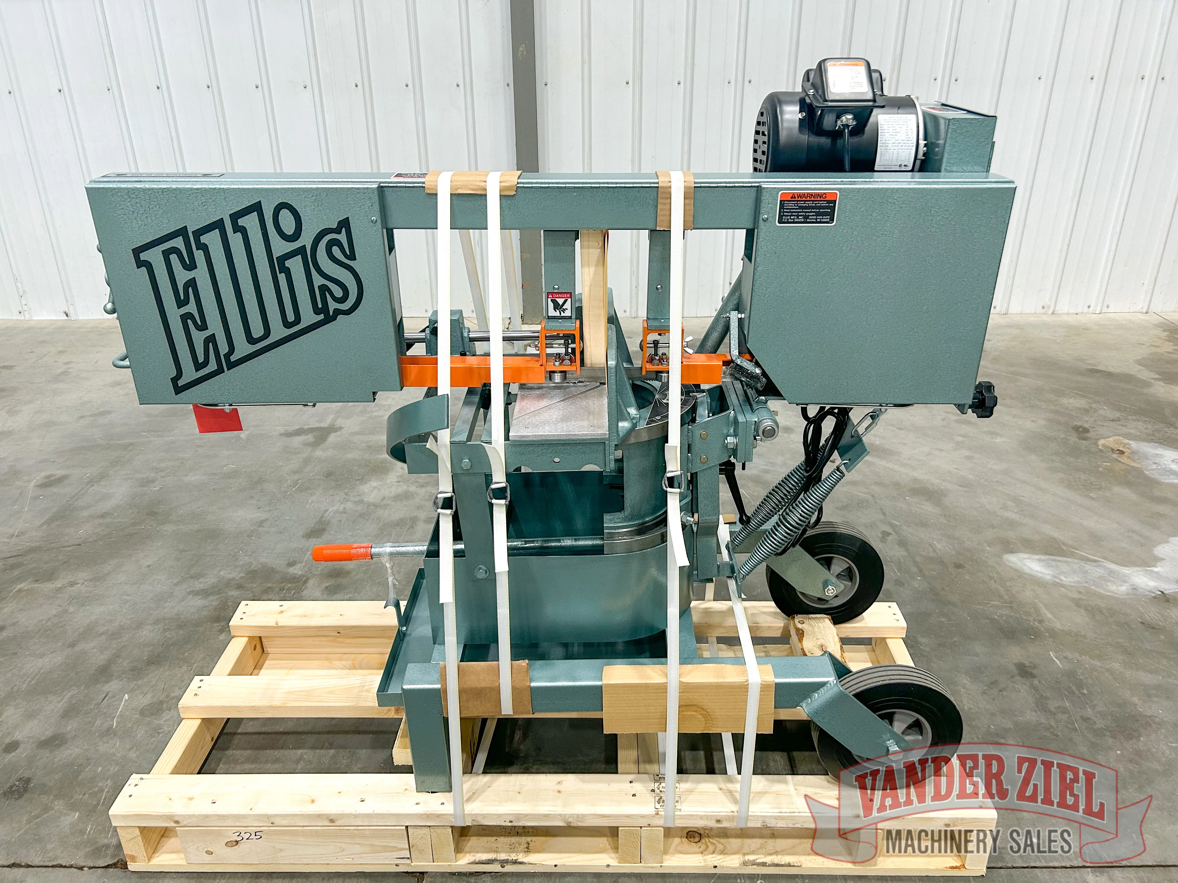 Ellis 9" x 10" Horizontal Saw, Model 1600 - NEW - Prefetch Image 42439