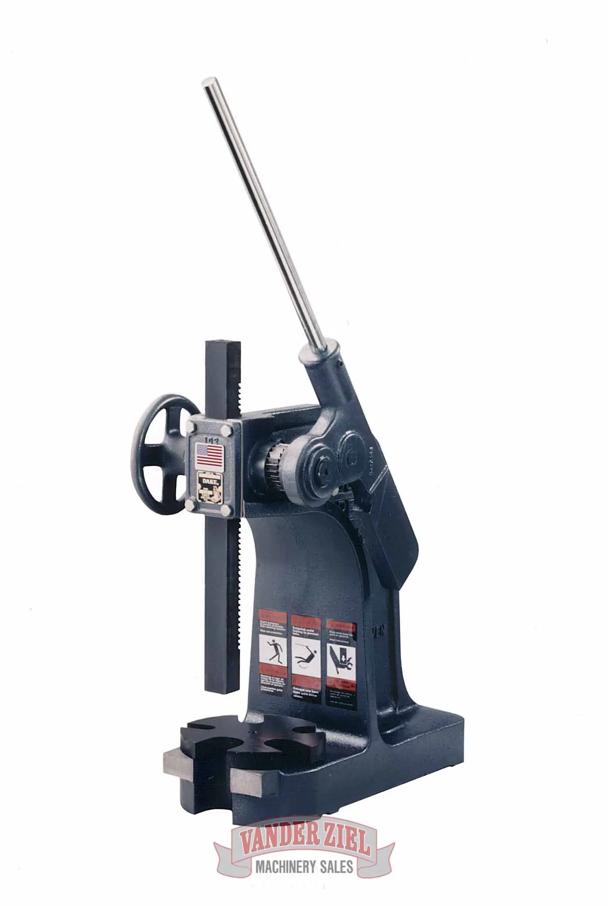 Dake 3 Ton Ratchet Lever Arbor Press, Model 1-1/2 - NEW - Main Image 1