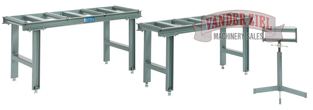 Ellis Stock Stand for Model 3000's and 4000's – 5’ Long, 4-Rollers (20″ W), PN 6227 - Main Image 1