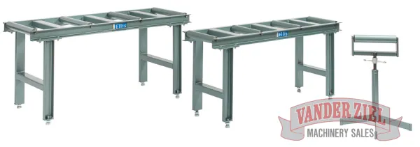 Ellis Stock Stand for Model 3000's and 4000's - 5' Long, 4-Rollers (20" W), PN 6227